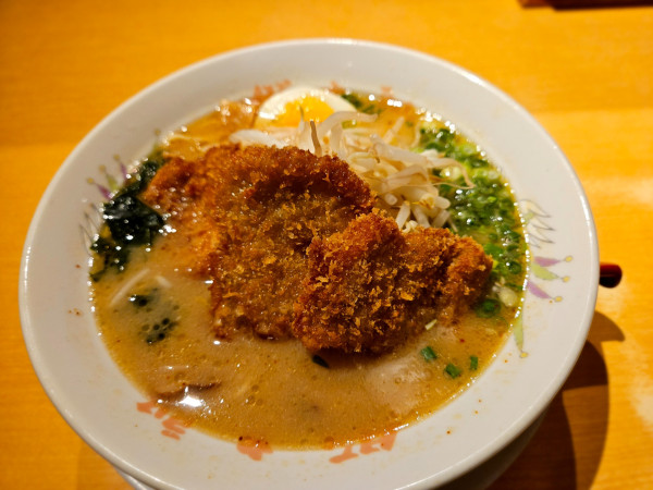 「みそカツラーメン」@豚太郎 介良店の写真