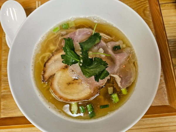 「煮干し塩」@鶏と魚の写真