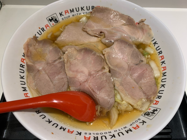 「チャーシューラーメン」@どうとんぼり 神座 大阪国際空港店の写真