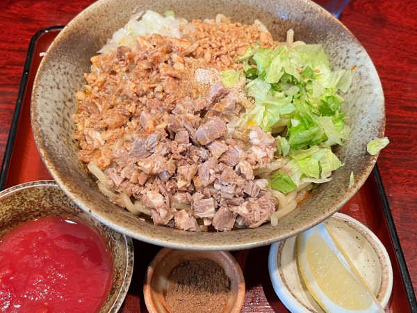 「【限定】冷やし中華 カレー味」@食処 渓の写真