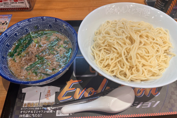 「【限定】嵐肉そばつけ麺」@らあめん花月嵐 ファブ南大沢店の写真