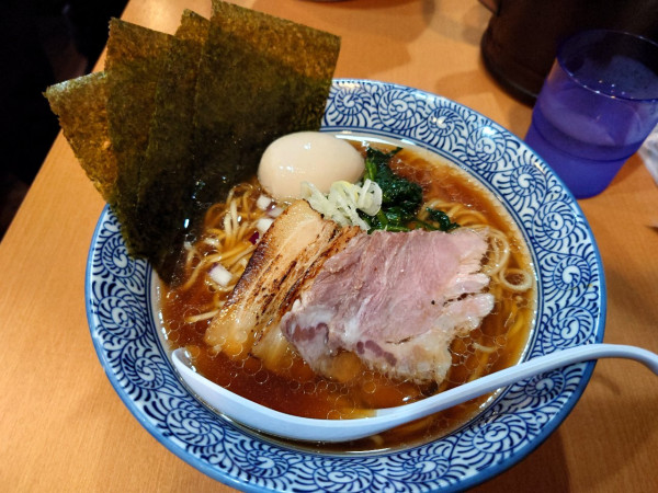 「特製蛤と鰹中華そば醤油」@中華そば 円月の写真