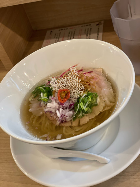 「中華そば　塩」@中華そば 麦の星の写真