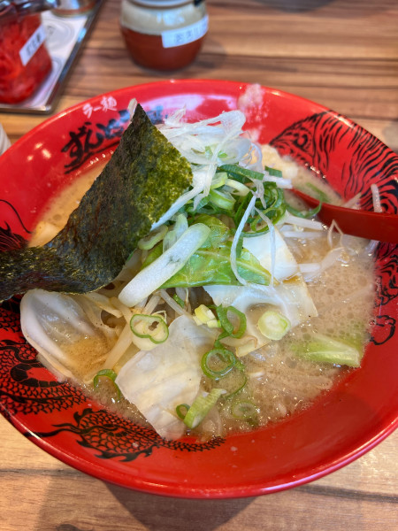 「野菜ラーメン　1040円」@ラー麺 ずんどう屋 小平天神店の写真