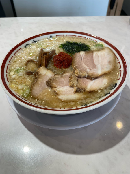 「山形辛味噌らーめん　980円」@田中そば店 仙台六丁の目店の写真