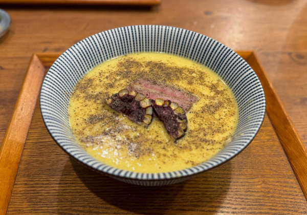 「【限定】タカネコーンの冷やし麺 ¥2000」@キッチンきらくの写真