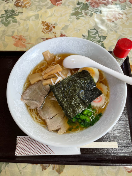 「ラーメン  しょうゆ(600円)」@ぼんぐの写真