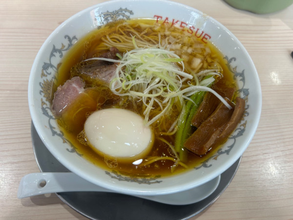 「醤油あっさり」@ラーメン専科 竹末食堂の写真