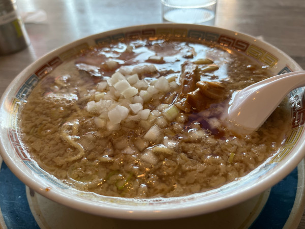 「煮干しこってりラーメン」@煮干し中華そば ぶっとび亭の写真