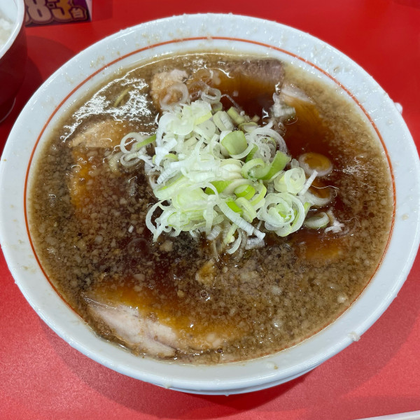 「背脂中華そば+ライス  ￥1000」@ラーメン長瀬の写真