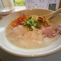 泡鶏白湯ラーメン