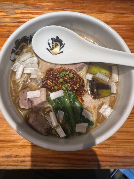 「【期間限定】冷やし山椒鴨中華そば1100円」@満鶏軒の写真