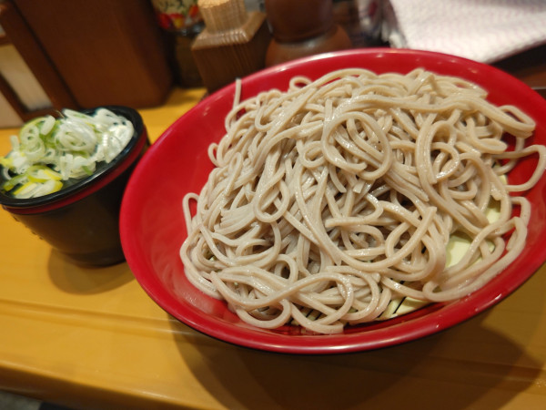 「もりそば（かつ丼セット）」@名代 富士そば 秋葉原店の写真