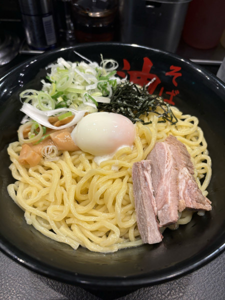 「油　大　半熟玉子」@東京油組総本店 武蔵境組の写真