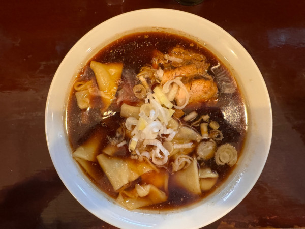 「ワンタンメン」@手打ち 陰日向の写真