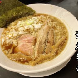 背脂煮干し麺¥850