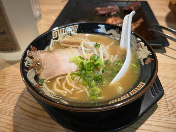 「ラーメンミニ」@炭火焼肉 敏  横川店の写真