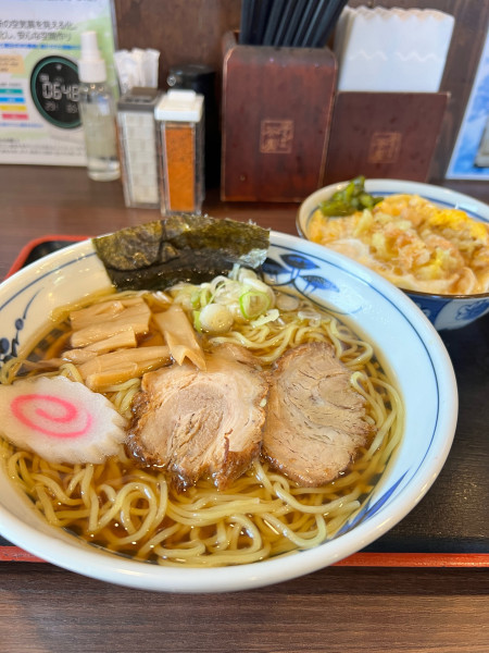 「茶屋ラーメン」@信州そば処 そば茶屋 土岐店の写真