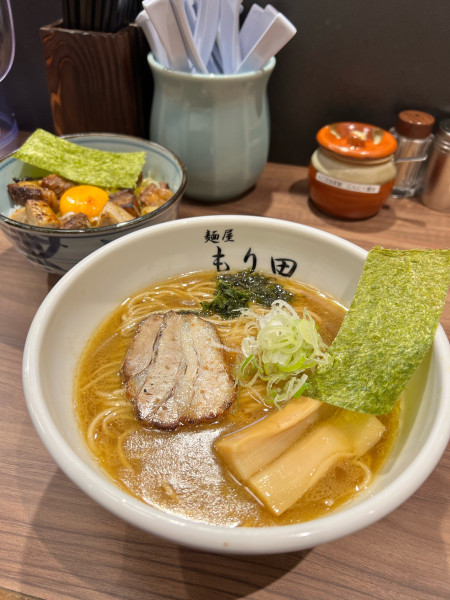 「醤油ラーメン」@麺屋もり田  イオンモール土岐店の写真