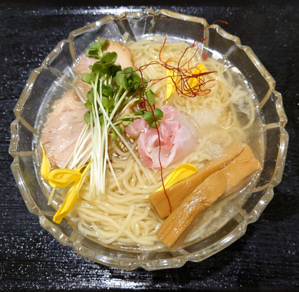 「冷やし鯛塩そば」@鯛塩そば 灯花 イオンモール上尾店の写真