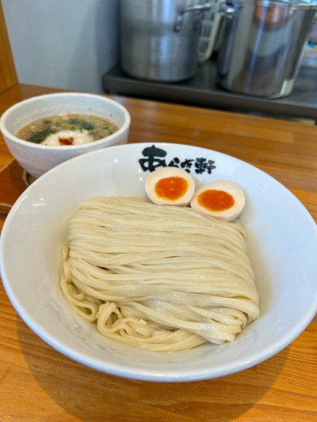 「味噌チャチャ!!とろろつけ麺」@ニボチャチャ！！ラーメン あらき軒の写真