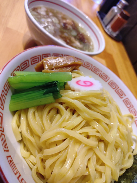 「しおつけそば、大盛」@柳麺かいとの写真