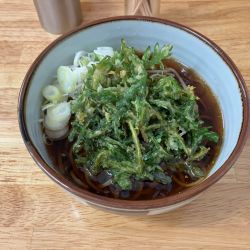 春菊天そば