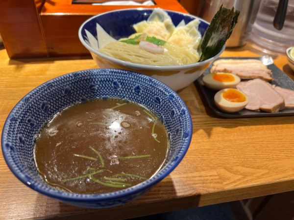 「上特製清湯つけそば」@つけそば 神田勝本の写真