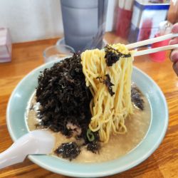 北海海苔ラーメン大盛り
