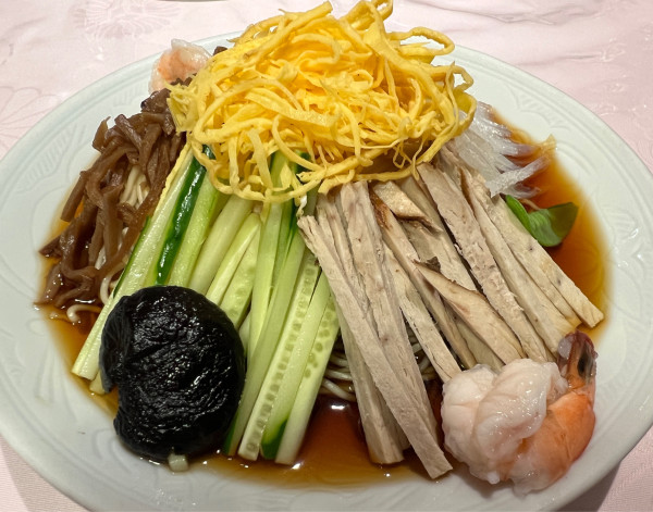 「五色涼拌麺」@揚子江菜館の写真