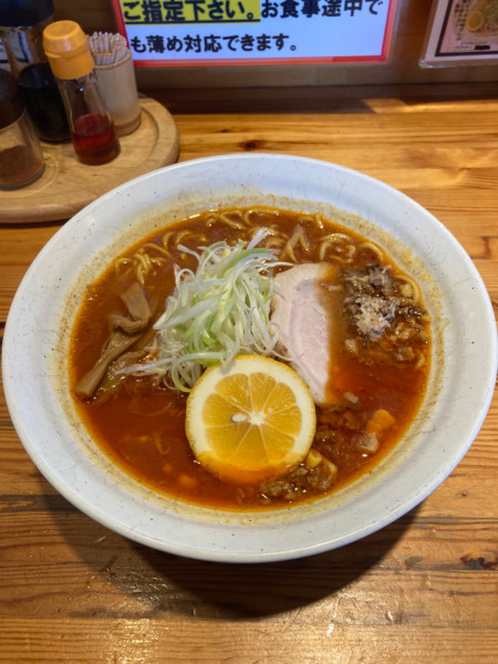 「火山らーめん」@旭川らーめん かじべえの写真