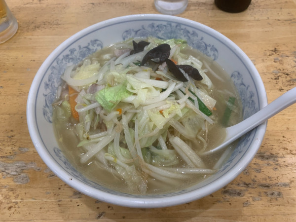 「タンメン 610円」@ぎょうざの満洲 新所沢東口本店の写真