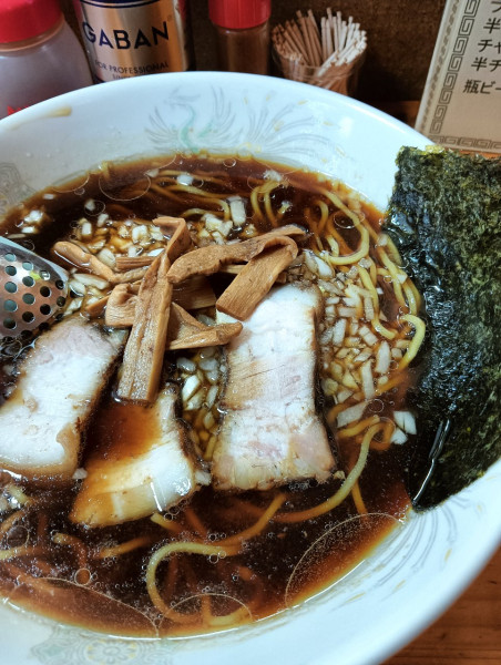 「ラーメン750円税込み」@かどやの写真