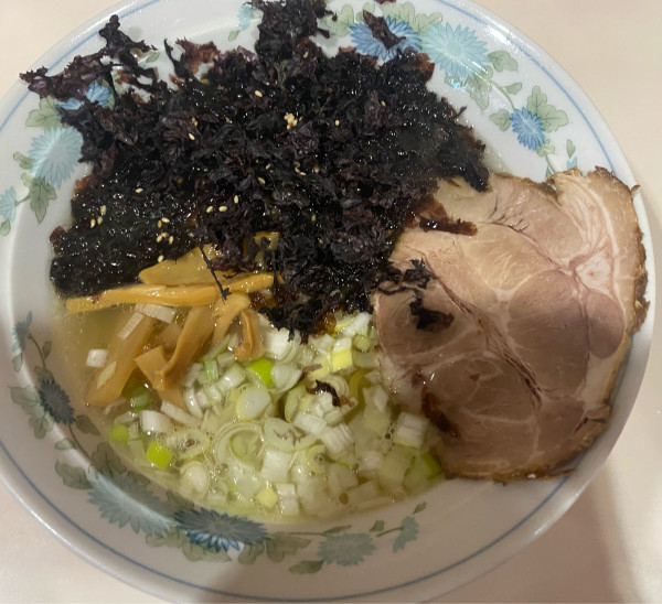 「黒磯ラーメン 1000円」@菅家 北4条店の写真