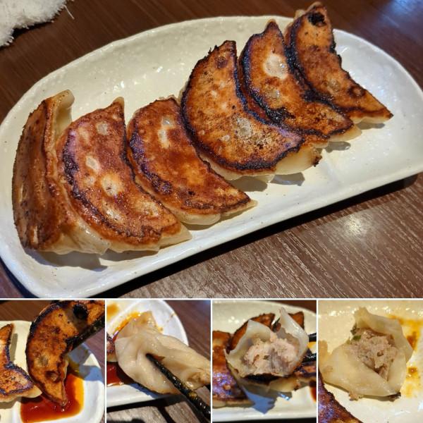 「餃子(6個)　400円」@らーめん豊樹の写真