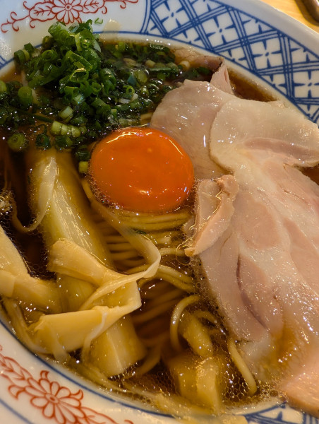 「淡麗醤油soba」@鶏soba座銀 塚口店の写真