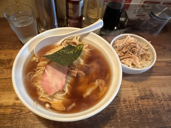 「ワンタンメン大盛り」@荏原町しなてつの写真