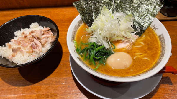 「特製らーめん　ライス」@麺家 龍～Ryo～の写真