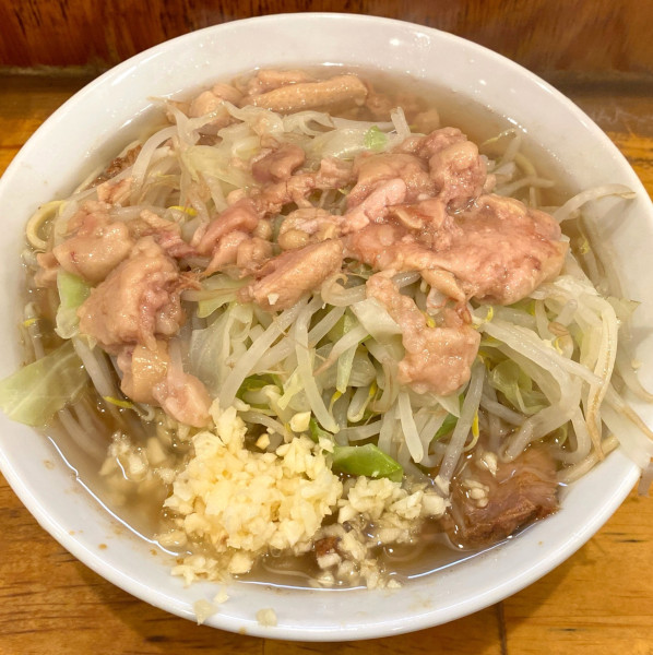 「小豚ラーメン 1,040円」@ラーメン二郎 前橋千代田町店の写真