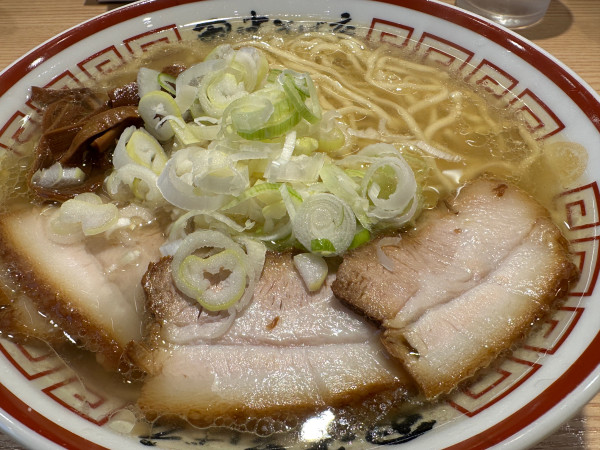 「中華そば・大盛」@田中そば店 田町タワー店の写真