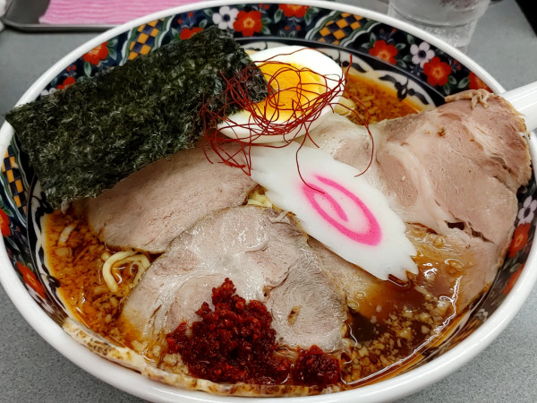「辛醤油拉麺（1,230円）」@玉川大盛軒の写真