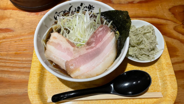 「焼き醤油スペシャルミニ」@利尻らーめん 味楽 新横浜ラーメン博物館店の写真