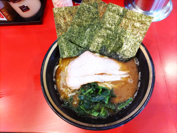 「ラーメン並」@横濱家系ラーメン 野中家の写真