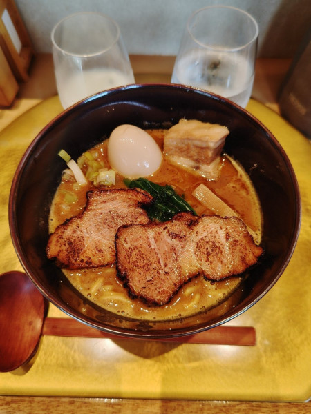 「特製味噌ラーメン(1,500円)」@麺屋 梅ノ木の写真