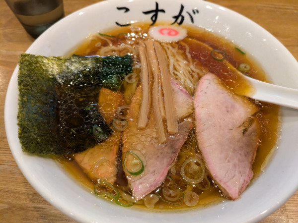 「手打ち中華(1000円)」@白河中華そば こすがの写真