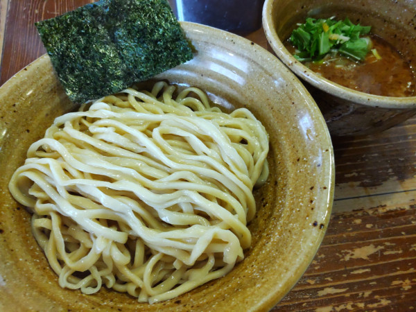 「ベジポタつけ麺(びらびら麺)」@ベジポタつけ麺 えん寺の写真