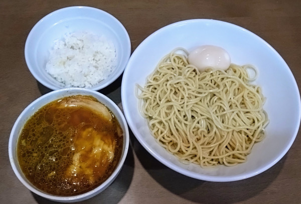 「【限定】特製チーズカレーつけ麺￥1150＋半ライス￥50」@ラーメン 一樹の写真