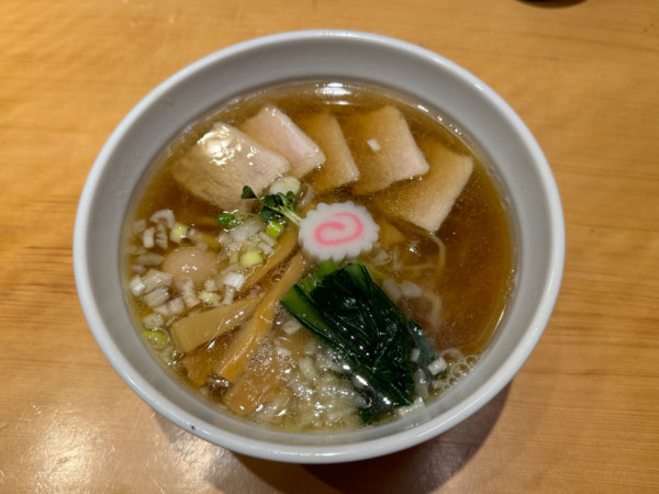 「中華そば 並盛(1玉) 900円」@銀座 朧月の写真