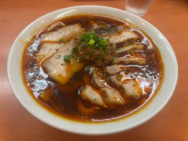 「チャーシュウメン辛口&生姜丼」@日陰の写真