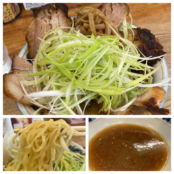 「ネギチャーシュー　1200円」@ラーメンハウス 東寺町店の写真